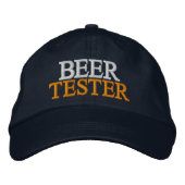 Beer Tester Geborduurde Pet (Voorkant)