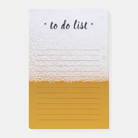 Beer textuur Post-it® notes (Voorkant)