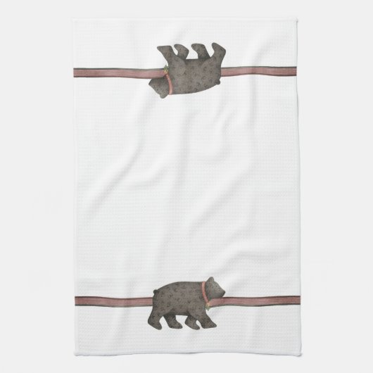 Beer Theedoek (Verticaal)