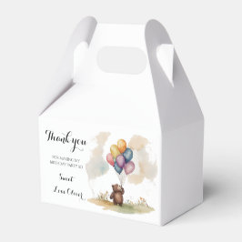 Beer thema genderneutraal Baby shower Bedankdoosjes