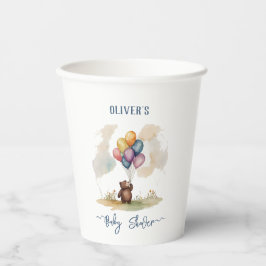 Beer thema genderneutraal Baby shower Papieren Bekers