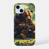 Beer thema iPhone 15 case (Achterkant)