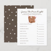 Beer Theme Girl Baby shower raadt de prijs goed (Voorkant / Achterkant)