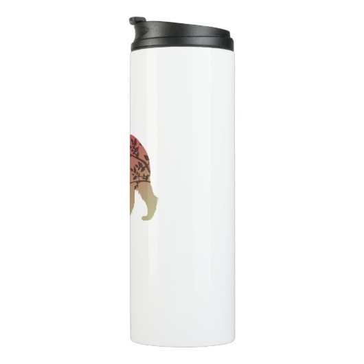 Beer Thermosbeker (Geroteerd rechts)