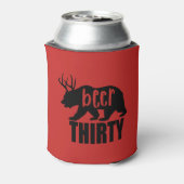 Beer Thirty Koozie/Koelbox | Blokletters Blikjeskoeler (Blikje Achterkant)