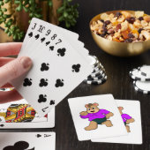 Beer tijdens bedrijf pokerkaarten (Insitu)