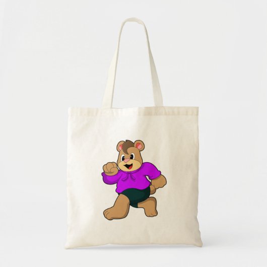 Beer tijdens bedrijf tote bag (Voorkant)