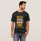 Beer Time Mugs Hilarious Oktober Fest T-shirt (Voorkant volledig)