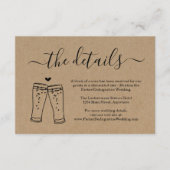 Beer Toast Informatie Details Behuizing Kaart (Voorkant)