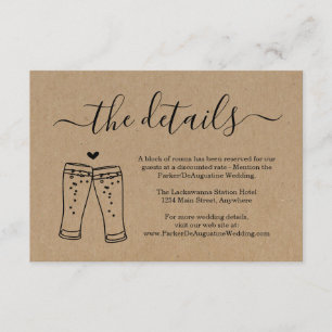 Beer Toast Informatie Details Behuizing Kaart