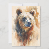 Beer Totem Spirit Animal Betekenis Kaart (Voorkant)