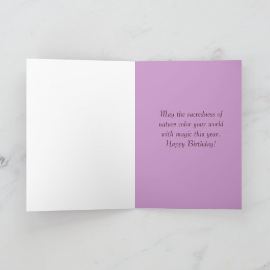 Beer Totem Verjaardag Kaart (Binnen)