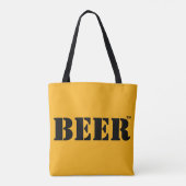 Beer Trademark Tote Bag (Achterkant)