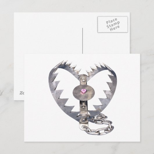 Beer Trap Heart Briefkaart (Voorkant / Achterkant)