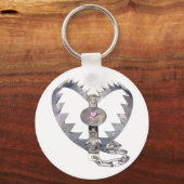 Beer Trap Heart Sleutelhanger (Voorkant)