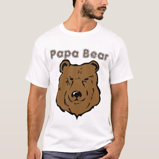 Beer trots Big Belly Beer Papa Beer T-shirt (Voorkant)