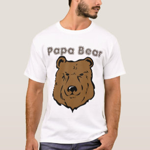 Beer trots grote buik beer papa beer t-shirt