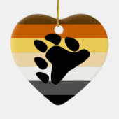 Beer Trots Keramisch Ornament (Achterkant)