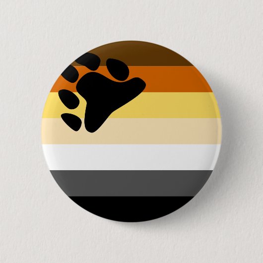 Beer trots ronde button 5,7 cm (Voorkant)
