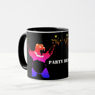 Beer tweelingen van partij mok