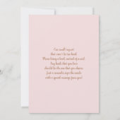 Beer Twin Girls Baby shower Invitation Kaart (Achterkant)