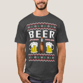 Beer Ugly KerstSweater T-shirt (Voorkant)