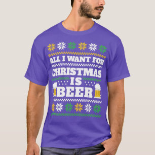 Beer Ugly Sweater T-shirt