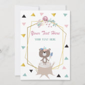 Beer Uitnodiging tot elke gebeurtenis (Voorkant)