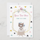 Beer Uitnodiging tot elke gebeurtenis (Voorkant)