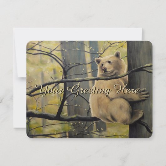 Beer Uitnodigingen Gepersonaliseerd Gediend Beer A (Voorkant)