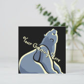 Beer Uitnodigingen Gepersonaliseerde Polaire Beren (Staand voorkant)