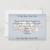 Beer Uitnodigingen Gepersonaliseerde Polaire Beren (Achterkant)