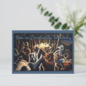 Beer-uitnodigingen personaliseren dansende Beer Ar Kaart (Staand voorkant)