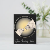 Beer Uitnodigingen Speciaal Polair Beer Kaart (Staand voorkant)