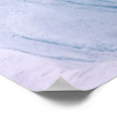 beer, Ursus maritimus, op een reus Poster (Hoek)