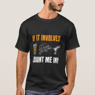Beer UTV Pistolen Lover Vier Wieler Quad Off-Roadi T-shirt