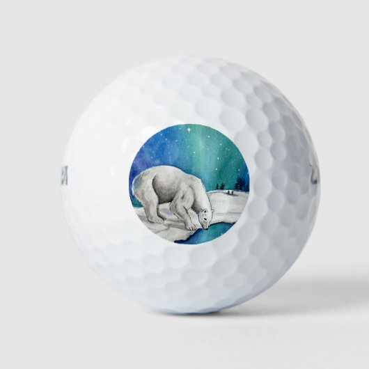 Beer van Aurora Polar Golfballen (Voorkant)