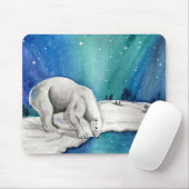 Beer van Aurora Polar Muismat (Met muis)