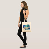 Beer van Aurora Polar Tote Bag (Voorkant (model))