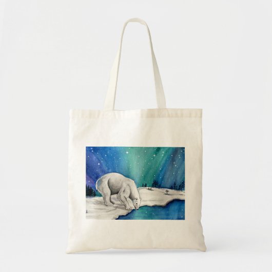 Beer van Aurora Polar Tote Bag (Voorkant)