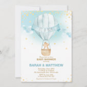 Beer van Baby shower  Kaart (Voorkant)