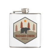 Beer van Badger Creek Wilderness Oregon Heupfles (Voorkant)