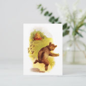 Beer van bijen briefkaart (Staand voorkant)