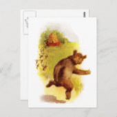 Beer van bijen briefkaart (Voorkant / Achterkant)