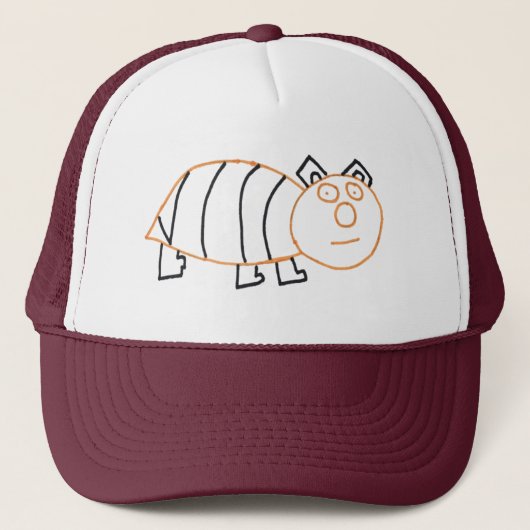 Beer van bijen Trucker Hat Pet (Voorkant)