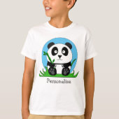 Beer van Black and White Panda T-shirt (Voorkant)