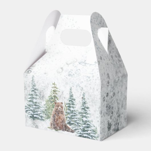 Beer van bossen bedankdoosjes (Voorkant Zijde)