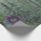 Beer van bossen in het wild, vlindervlinder cadeaupapier (Hoek)