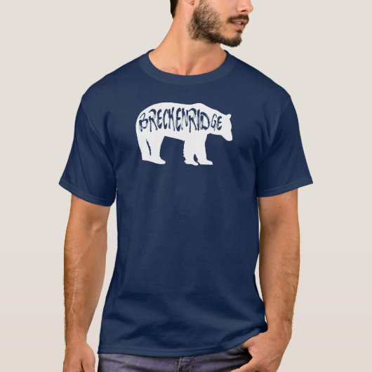 Beer van Breckenridge Colorado T-shirt (Voorkant)