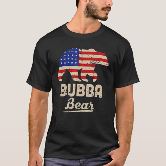 Beer van Bubba - Amerikaans vlaggenschip voor mann T-shirt (Voorkant)